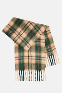 Cozy And Casual Scarf - Taupe/combo sold by Fashion Nova