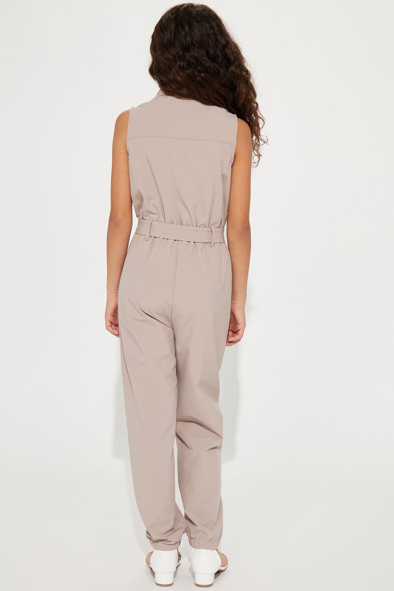 Mini Lean On Me Jumpsuit - Taupe sold by Fashion Nova product image thumbnail 3