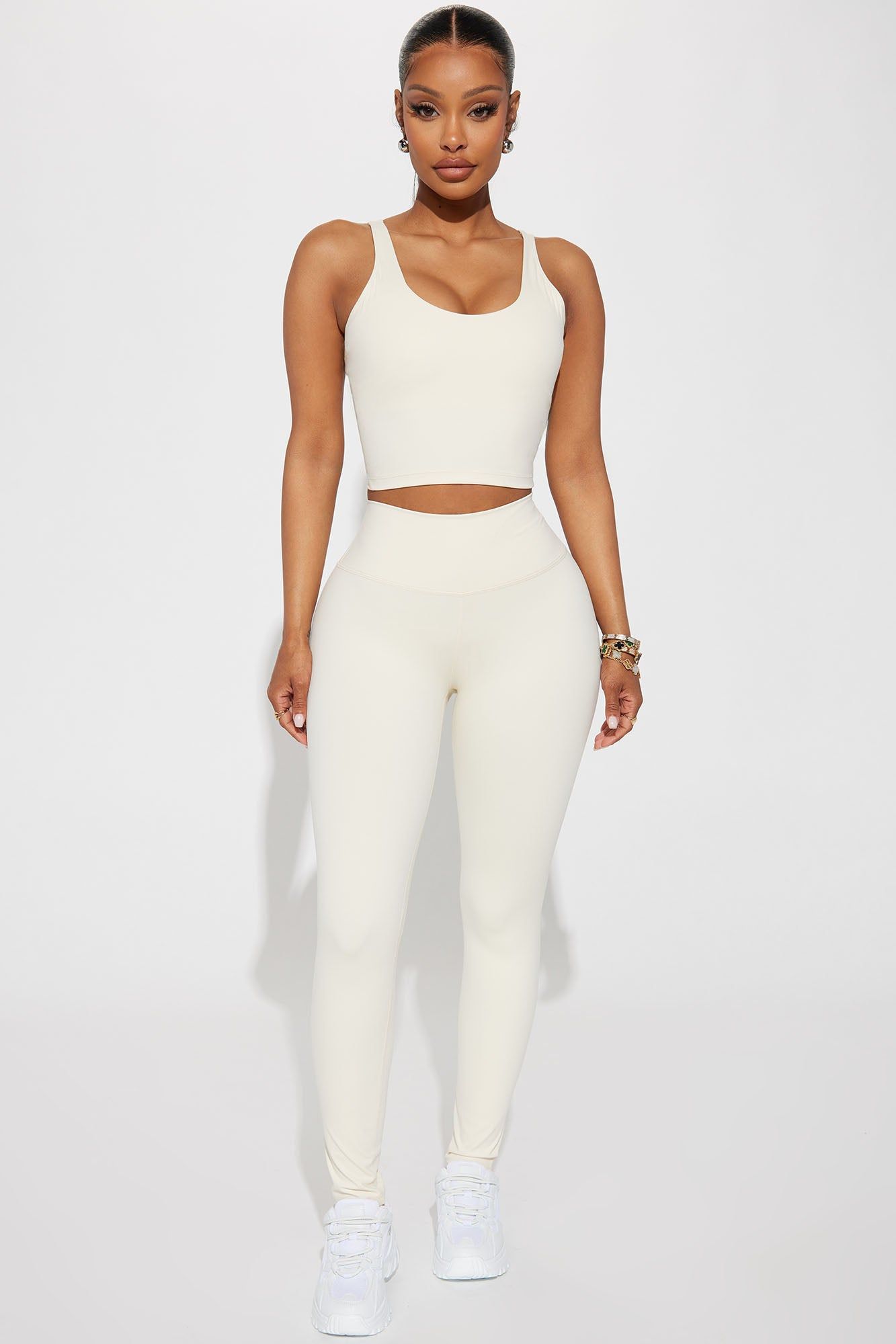 Get Right Active Top - Cream sold by Fashion Nova product image thumbnail 2