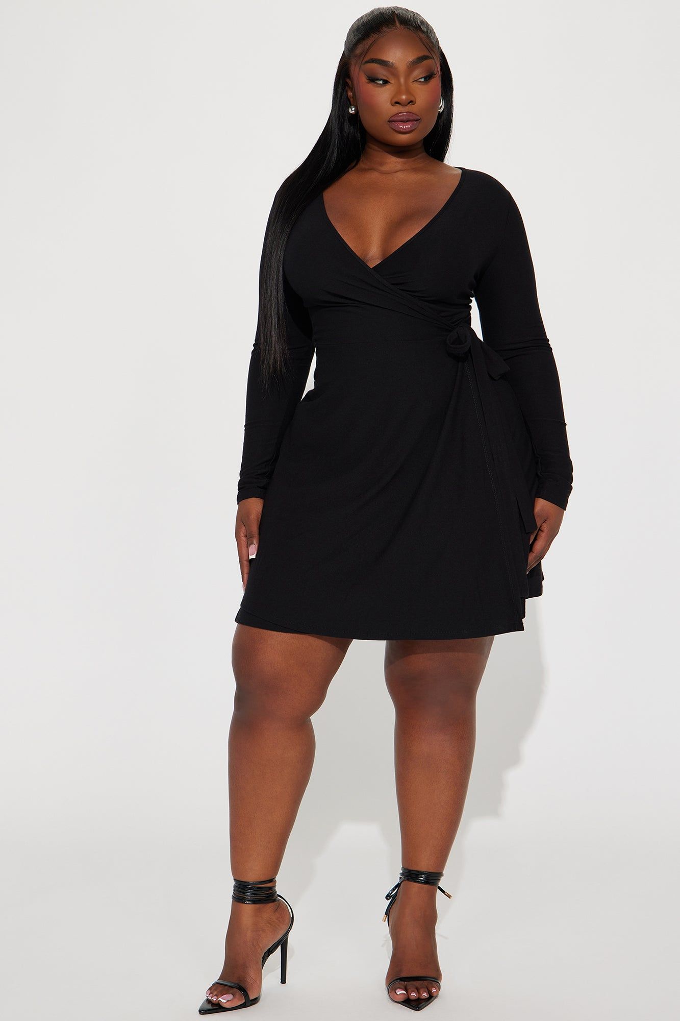 Layla Fit And Flare Mini Dress - Black sold by Fashion Nova product image thumbnail 5