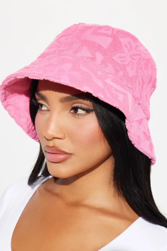 Sunny Days Floral Bucket Hat - Pink sold by Fashion Nova