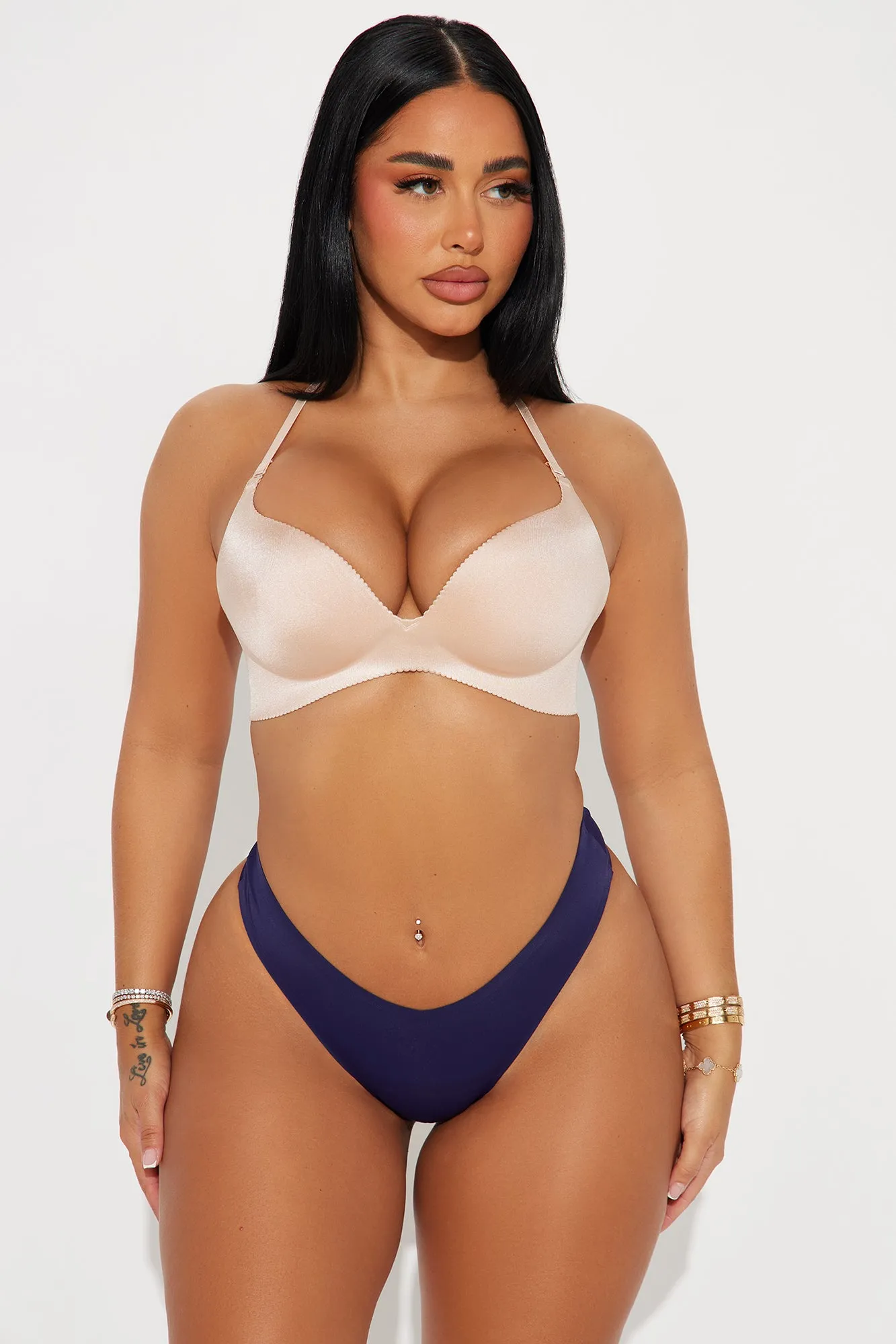 Crush On You V Front Thong Panty - Indigo sold by Fashion Nova product image thumbnail 2