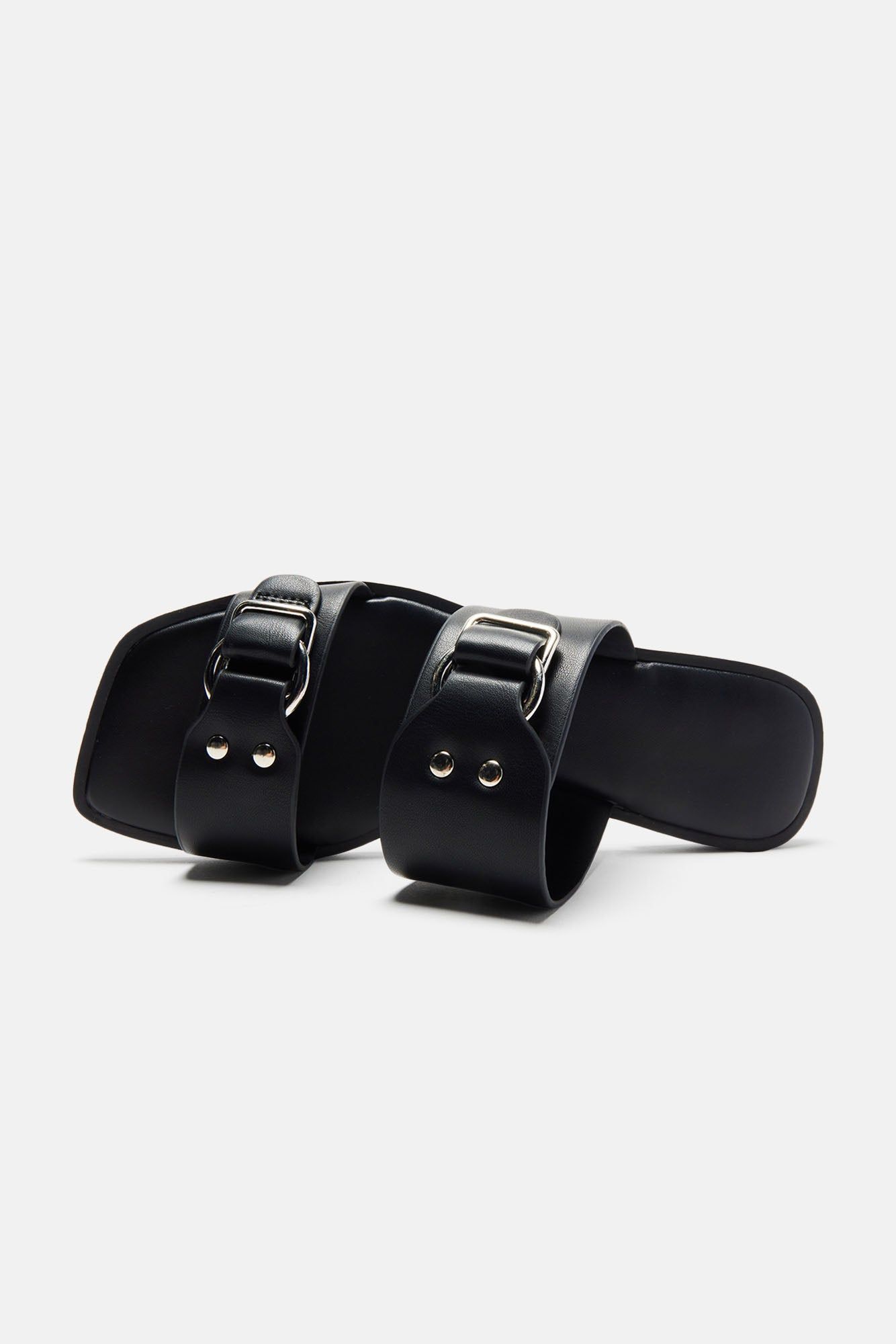 Have Fun With It Sandals - Black sold by Fashion Nova product image thumbnail 3