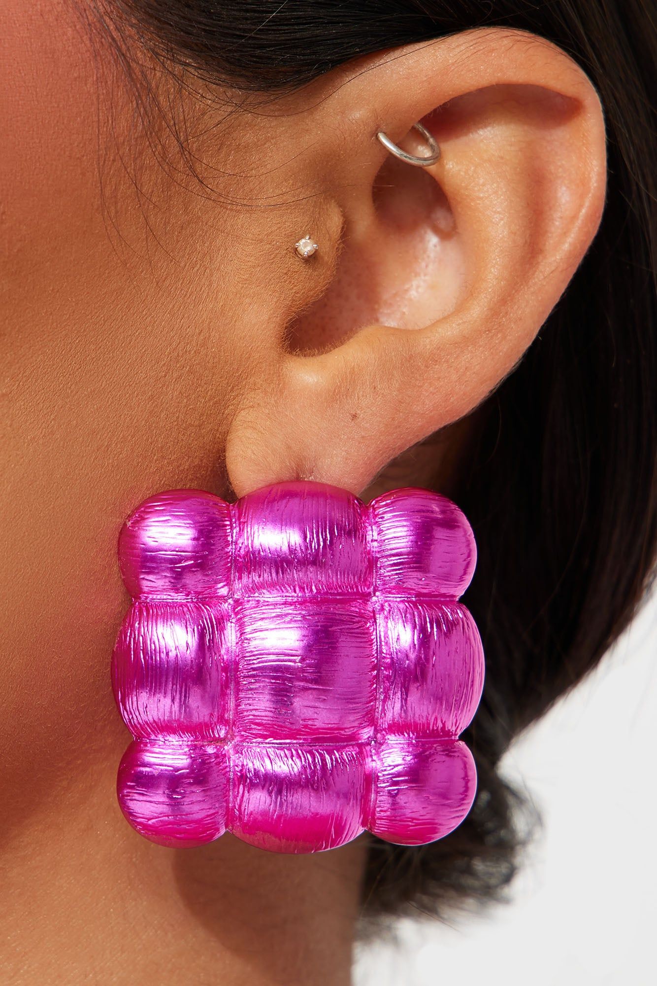 Pop It Earrings - Pink sold by Fashion Nova