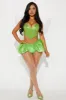 Sweet Sultry Fairy 5 Piece Costume Set - Green sold by Fashion Nova