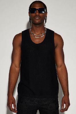 Alex Tank Top - Black sold by Fashion Nova