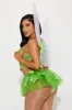Sweet Sultry Fairy 5 Piece Costume Set - Green sold by Fashion Nova