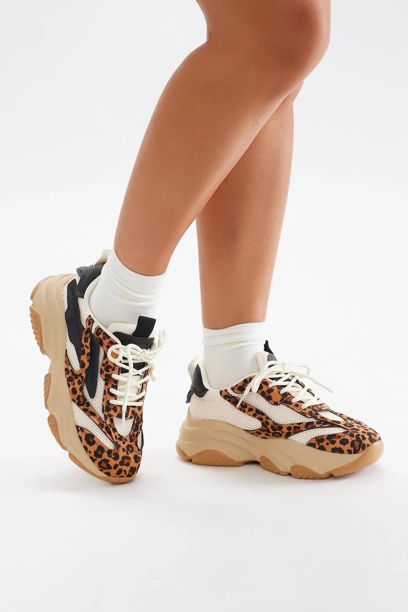 Maverick Platform Sneakers - Leopard sold by Fashion Nova product image thumbnail 4