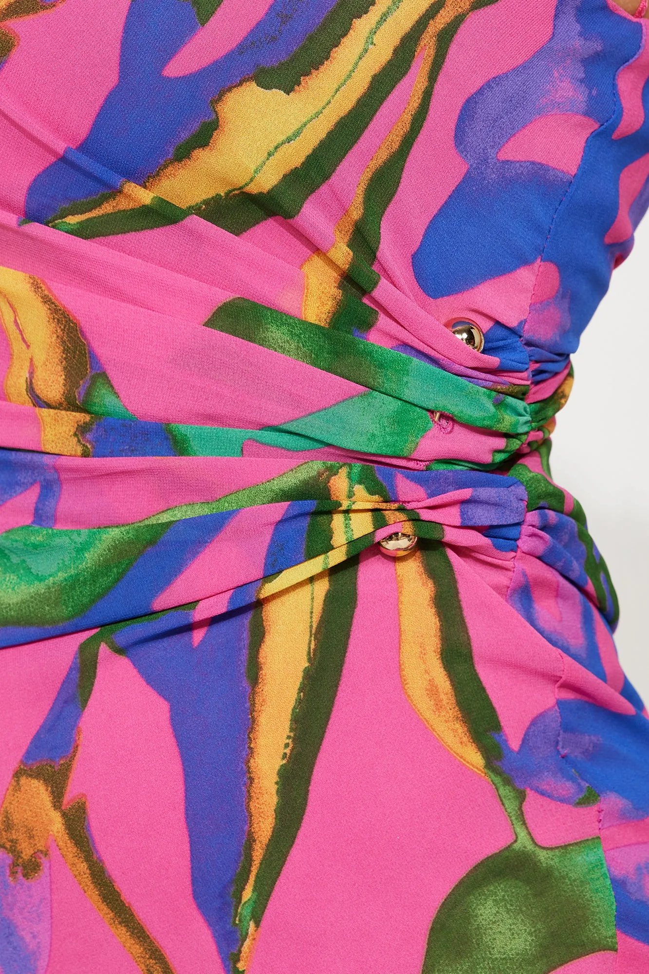 Maylie Chiffon Maxi Dress - Multi Color sold by Fashion Nova product image thumbnail 3