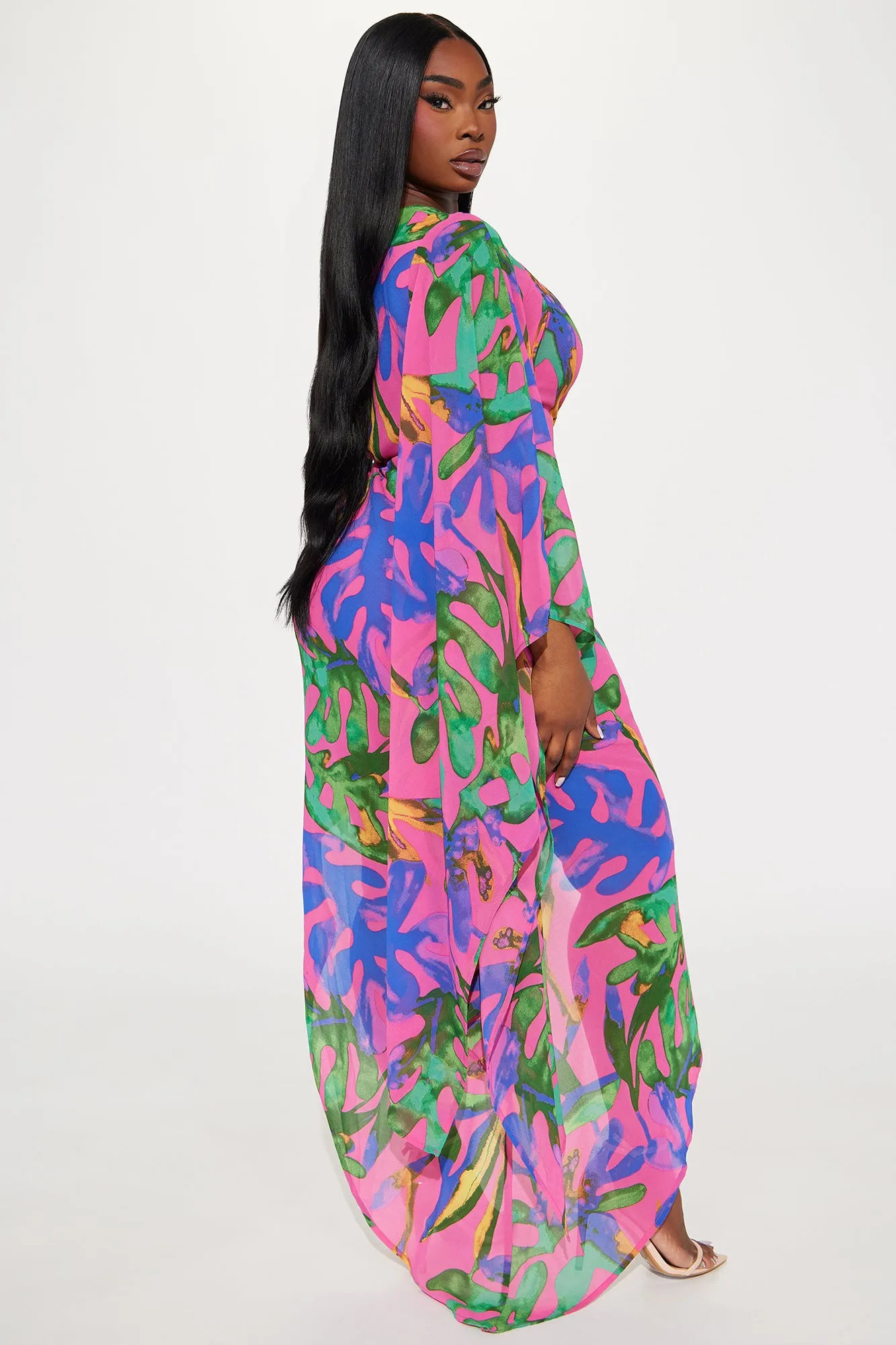 Maylie Chiffon Maxi Dress - Multi Color sold by Fashion Nova product image thumbnail 5