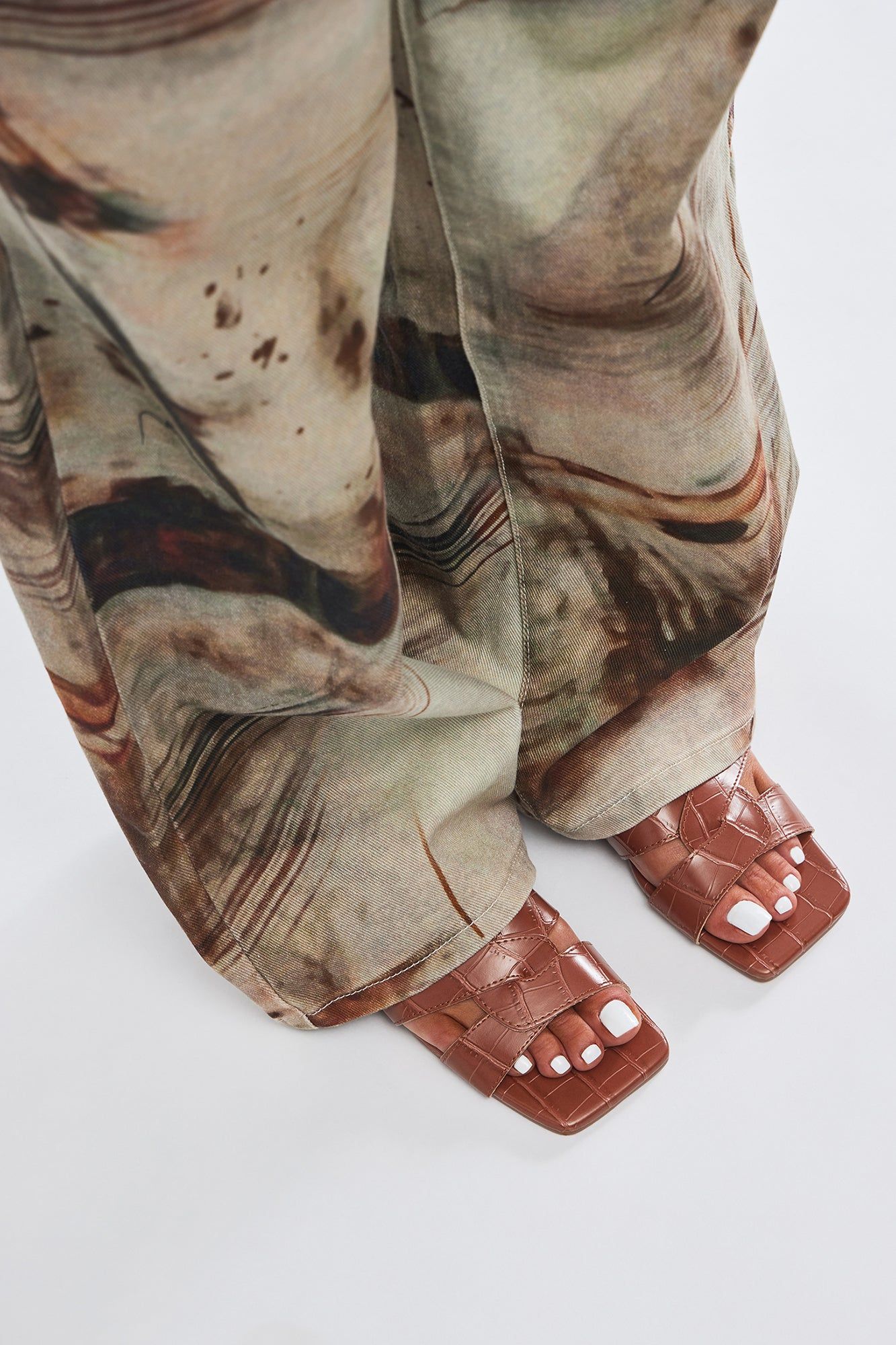 Kallan Flat Sandals - Brown sold by Fashion Nova product image thumbnail 4