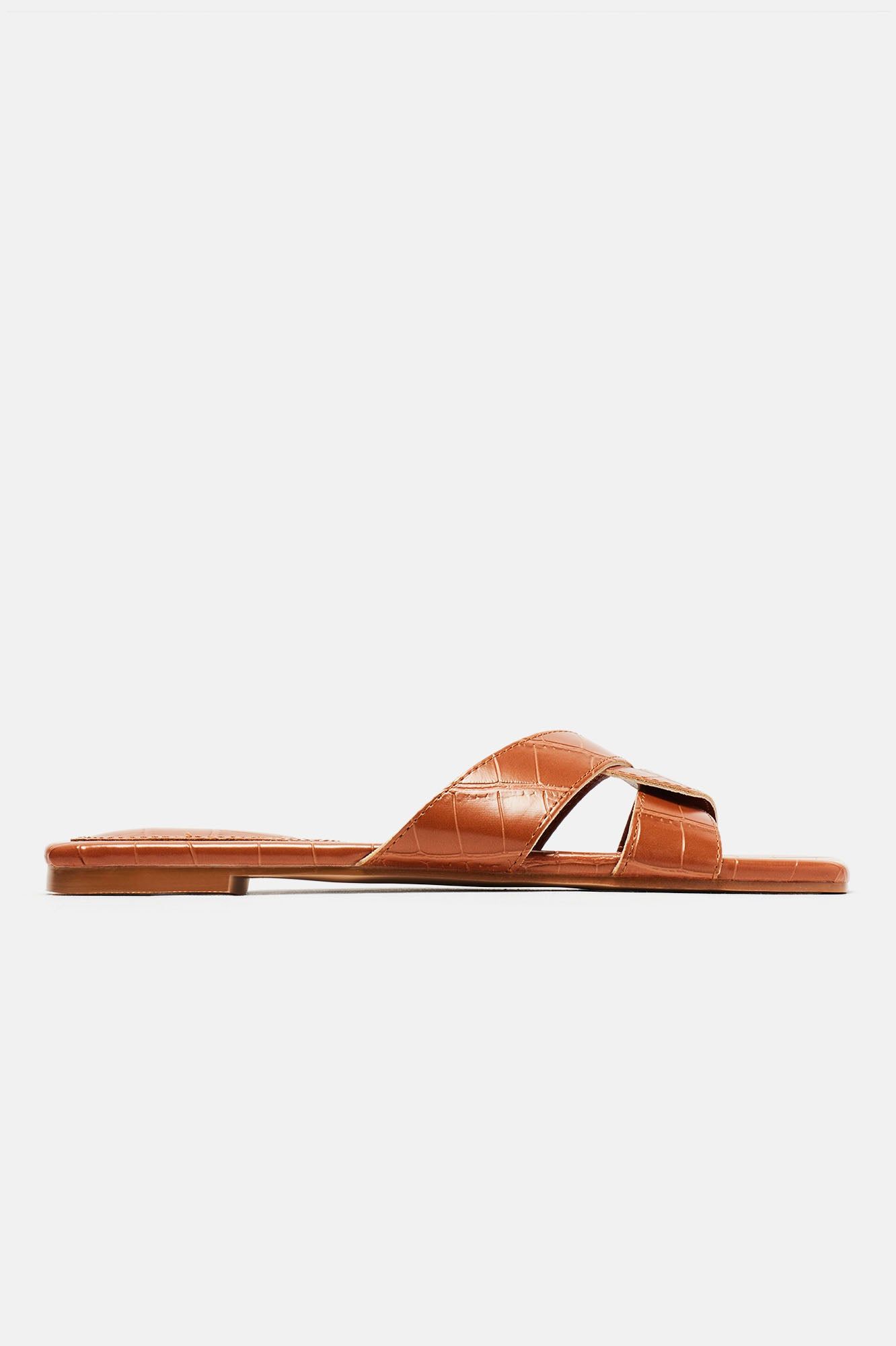Kallan Flat Sandals - Brown sold by Fashion Nova product image thumbnail 5