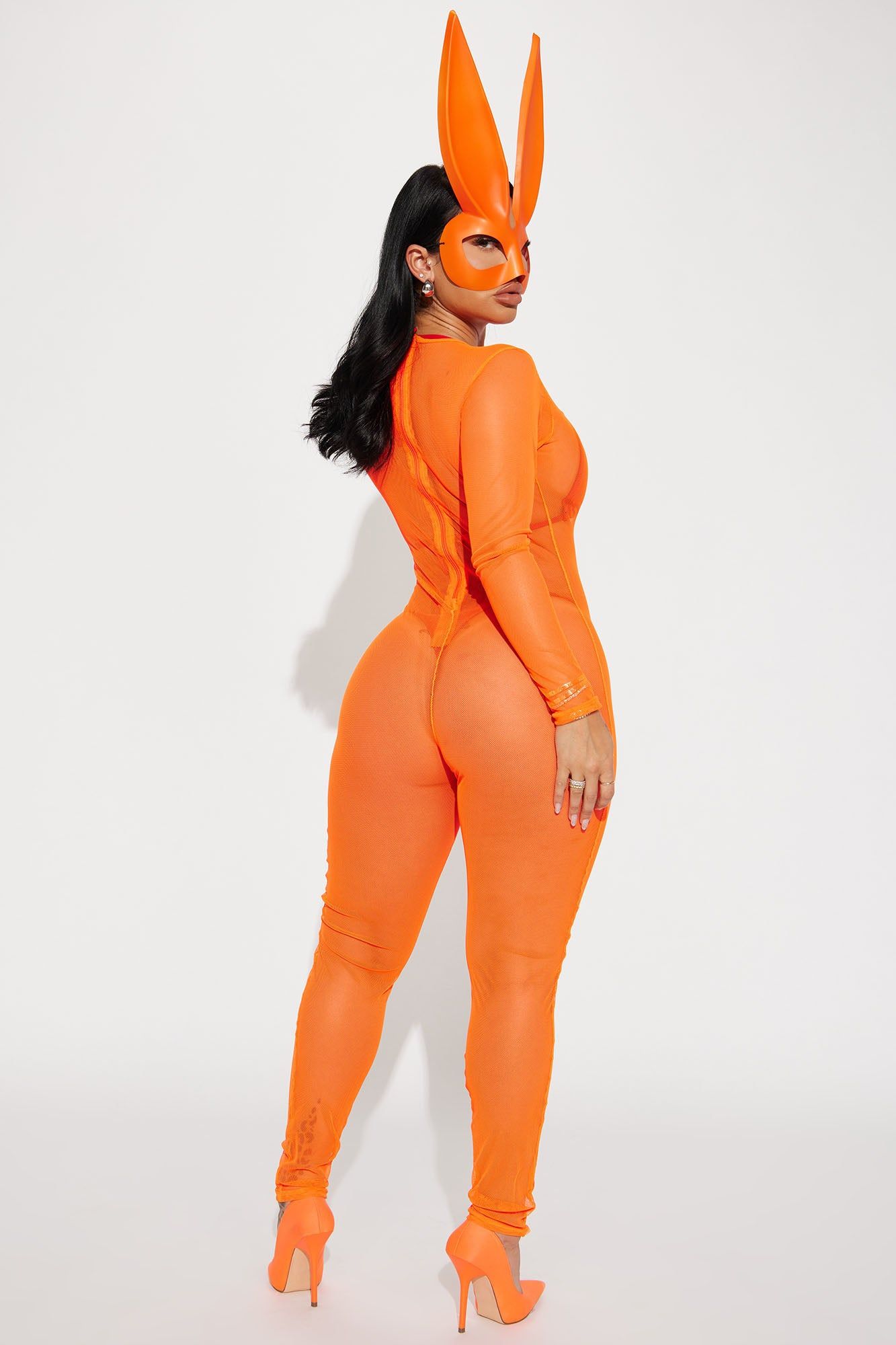 Sultry Bunny 2 Piece Costume Set - Orange sold by Fashion Nova product image thumbnail 3
