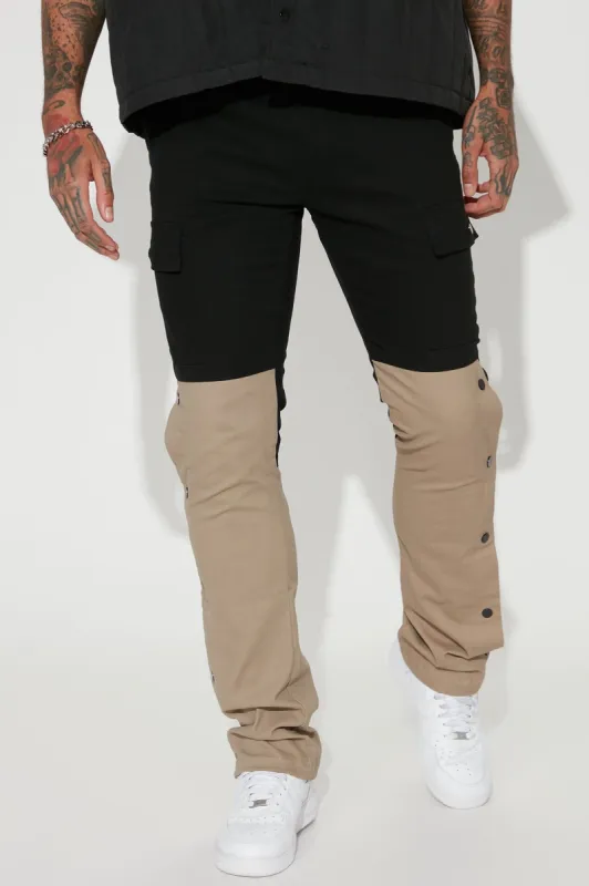 All I Need Stacked Flare Pants - Black sold by Fashion Nova