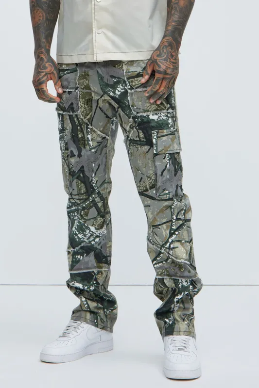 Harvy Straight Pants - Camouflage sold by Fashion Nova