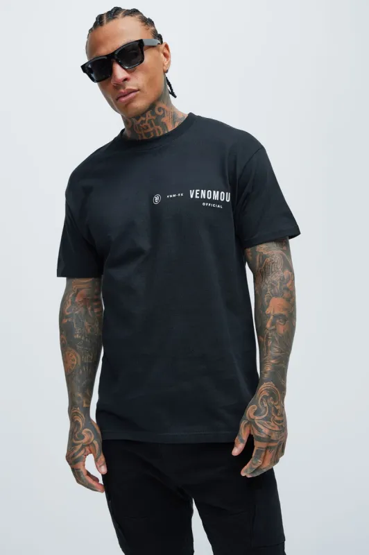 Venomous Intent Short Sleeve Tee - Black sold by Fashion Nova