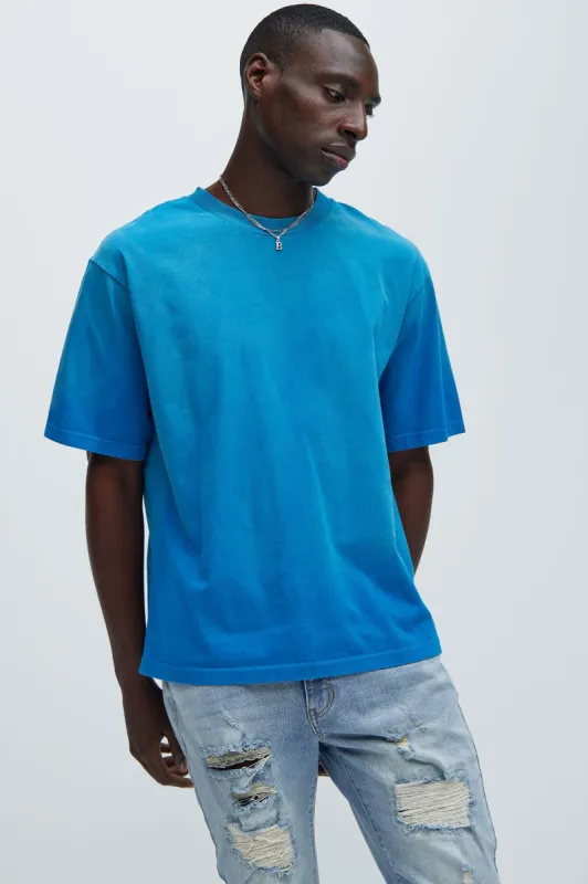 Dion Relaxed Tee - Blue sold by Fashion Nova