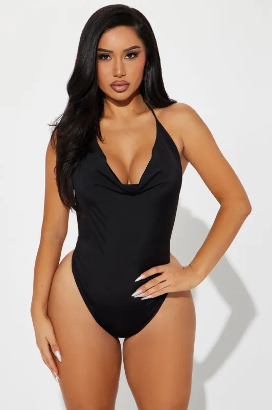 Fool For You Bodysuit - Black sold by Fashion Nova