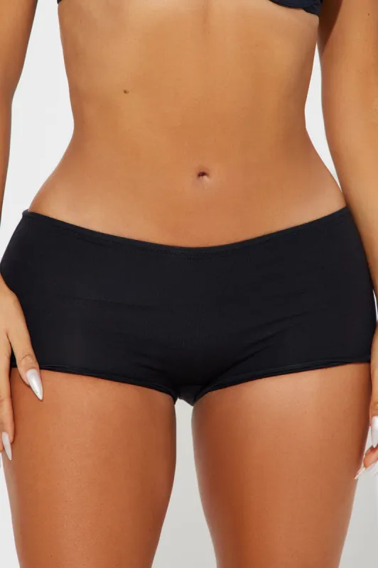 Easy Cotton Jersey Boyshort 5 Pack Panties - Grey/combo sold by Fashion Nova