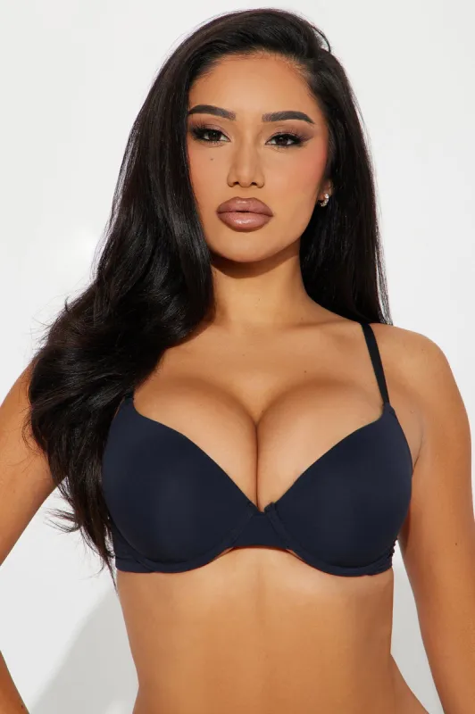 Fits Anybody 2 Pack Push Up Bras - Black/combo sold by Fashion Nova