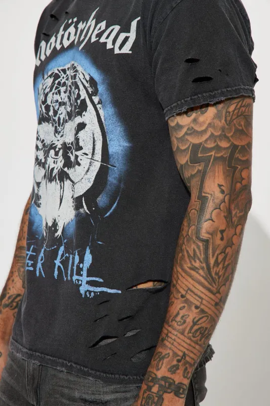 Maglietta da uomo BRANDIT - Motörhead - Overkill - 61024-black - metal