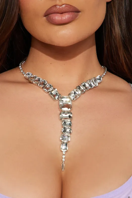 Classy Is Timeless Necklace - Silver sold by Fashion Nova