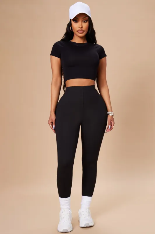 Almost Every Day Leggings - Black sold by Fashion Nova