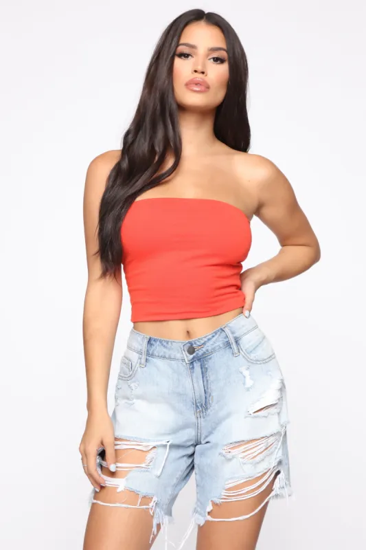Essential Bandeau - Orange sold by Fashion Nova
