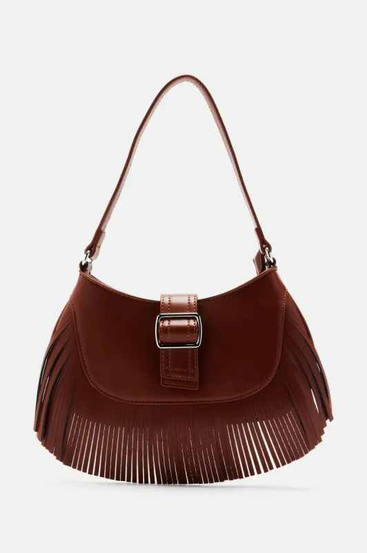 You Will Never Know Handbag - Cognac sold by Fashion Nova