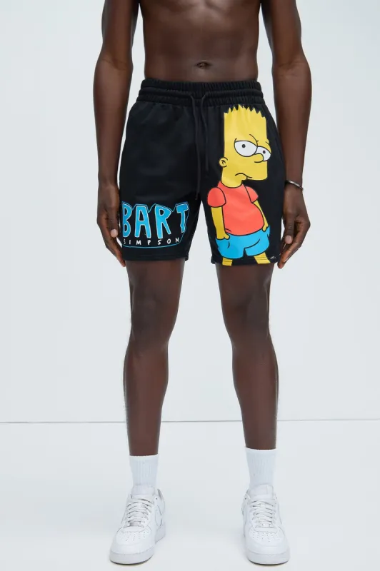 Bart Mesh Shorts - Black sold by Fashion Nova
