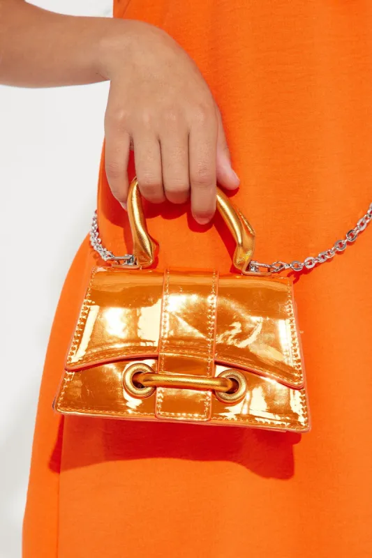 Mini You So Fancy Crossbody Bag - Orange sold by Fashion Nova