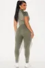 Hiking Trail Washed Seamless Active Set - Olive sold by Fashion Nova
