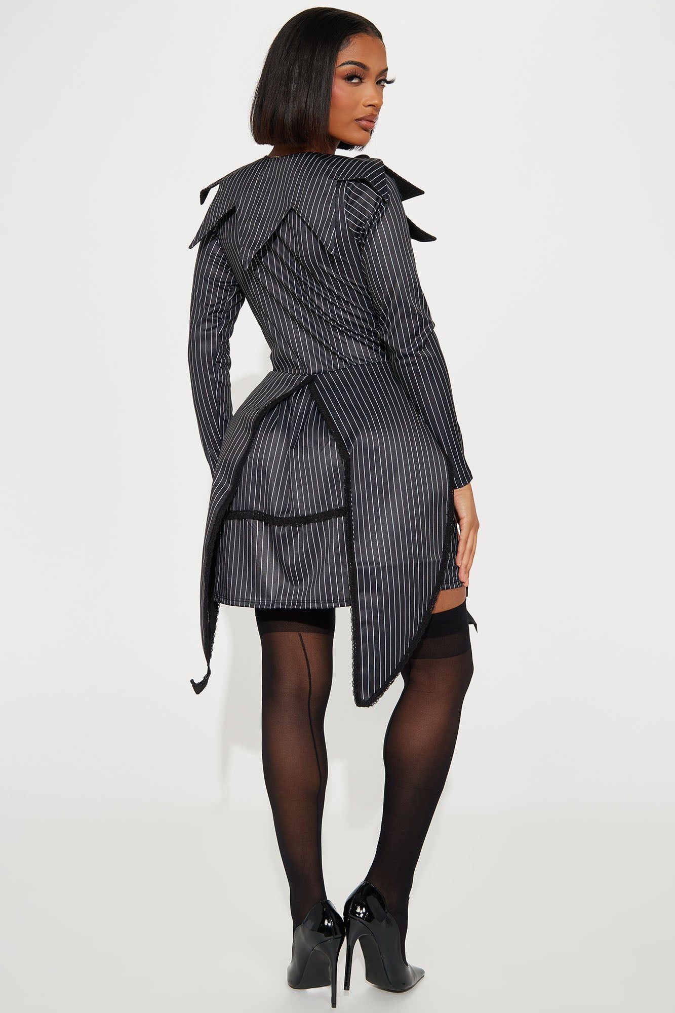 Nightmarish Skeleton 1 Piece Costume - Black sold by Fashion Nova product image thumbnail 3