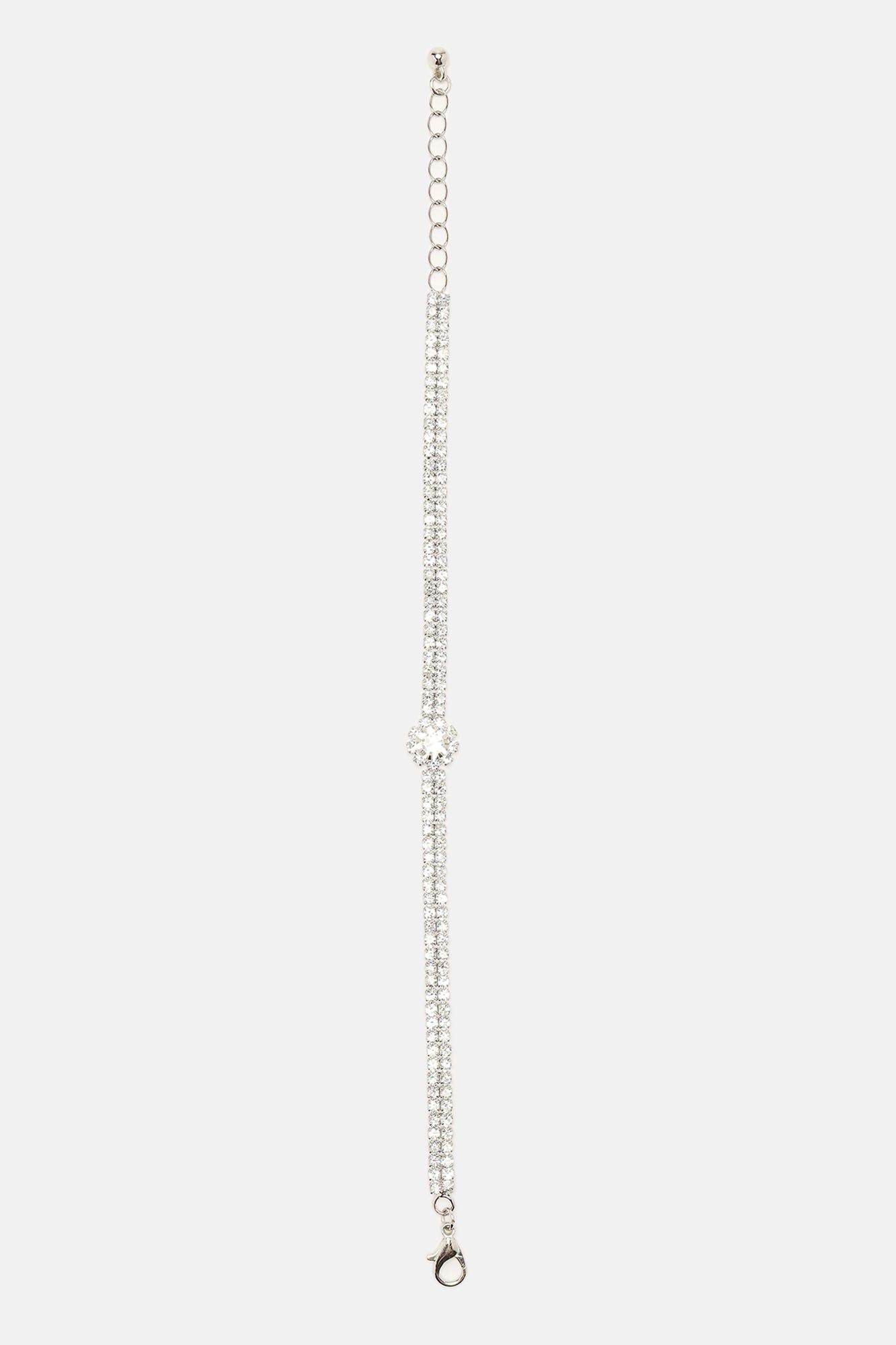 Embellished Babe Bracelet - Silver sold by Fashion Nova product image thumbnail 3