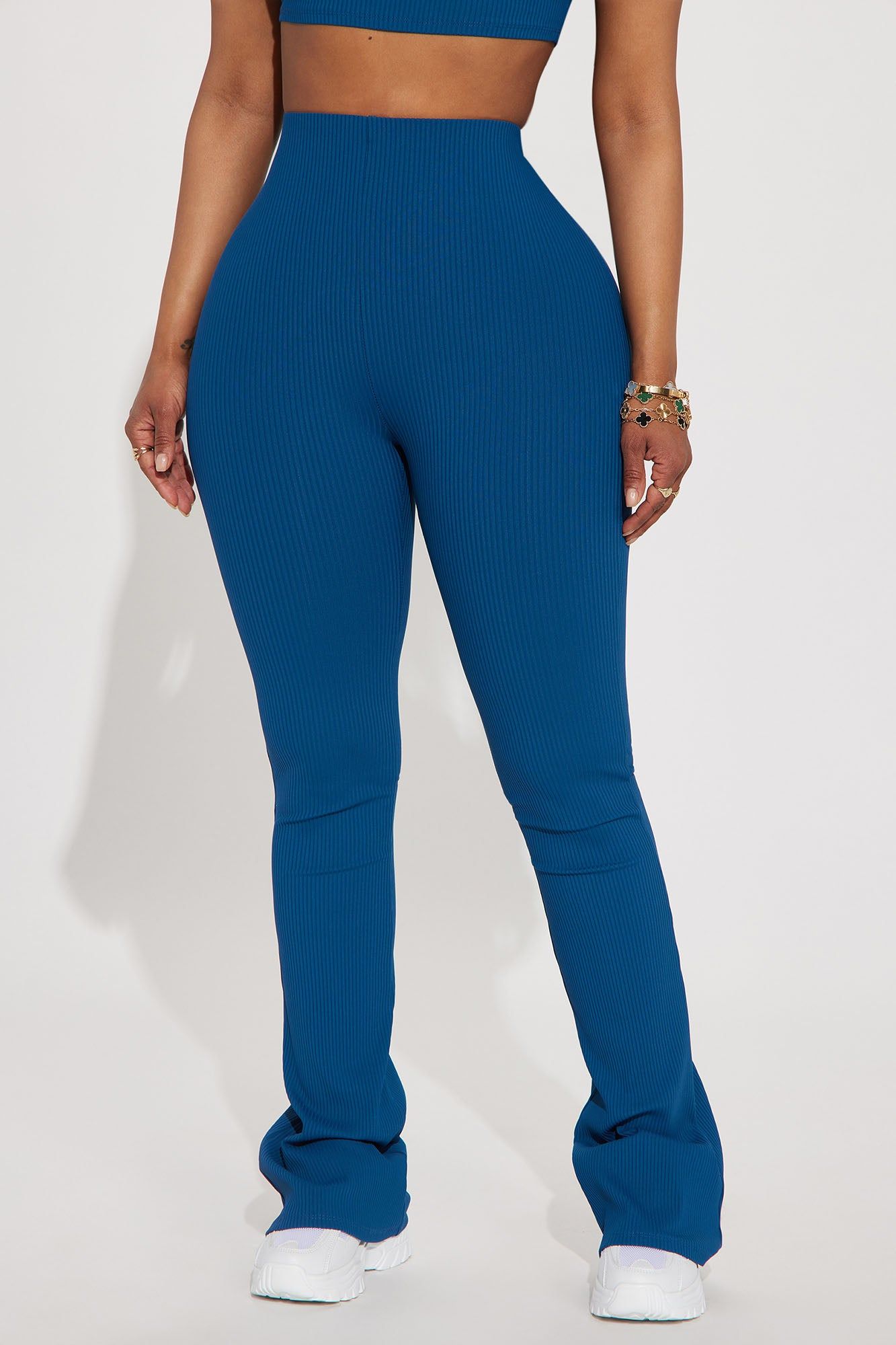 Hold Position Ribbed Yoga Pant - Navy sold by Fashion Nova product image thumbnail 2