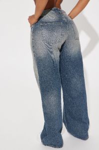 On To The Next Straight Leg Jeans - Vintage Wash sold by Fashion Nova