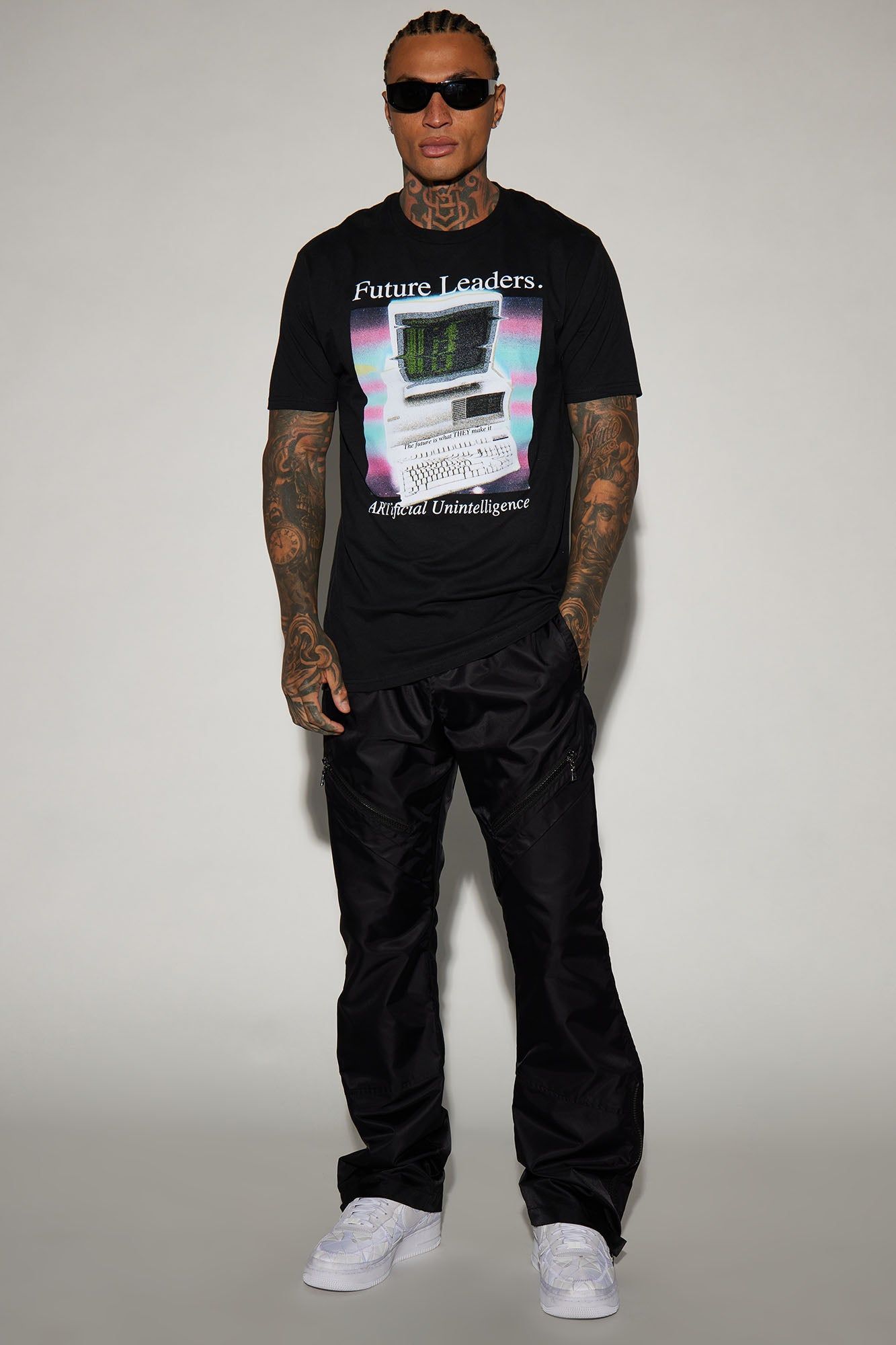 Future Leaders Short Sleeve Tee - Black sold by Fashion Nova product image thumbnail 2