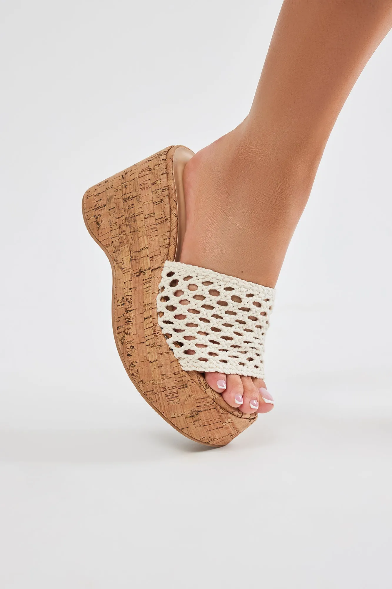 Set The Vibe Wedges - Beige sold by Fashion Nova product image thumbnail 2