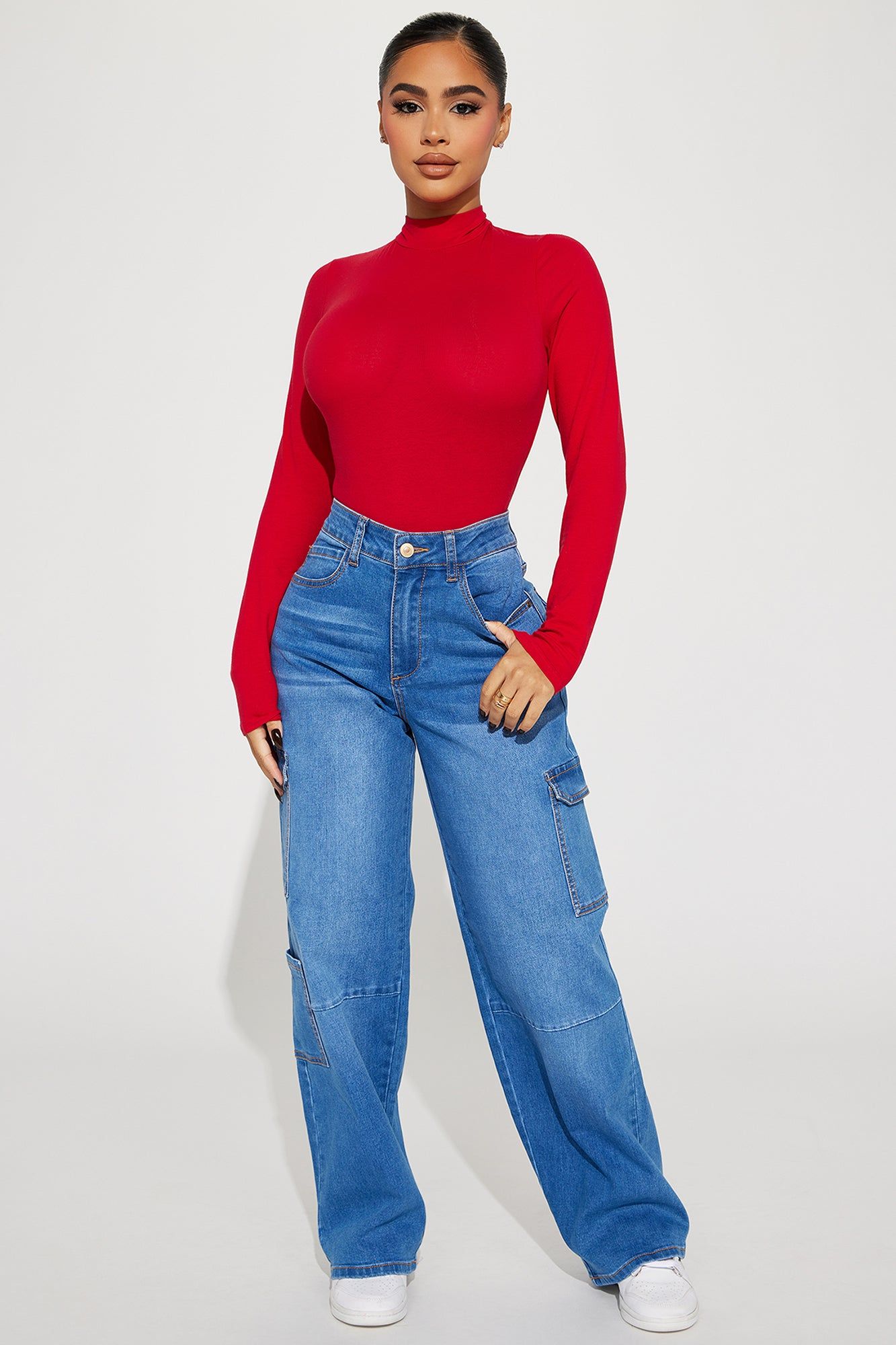 Juno Bodysuit - Red sold by Fashion Nova product image thumbnail 2