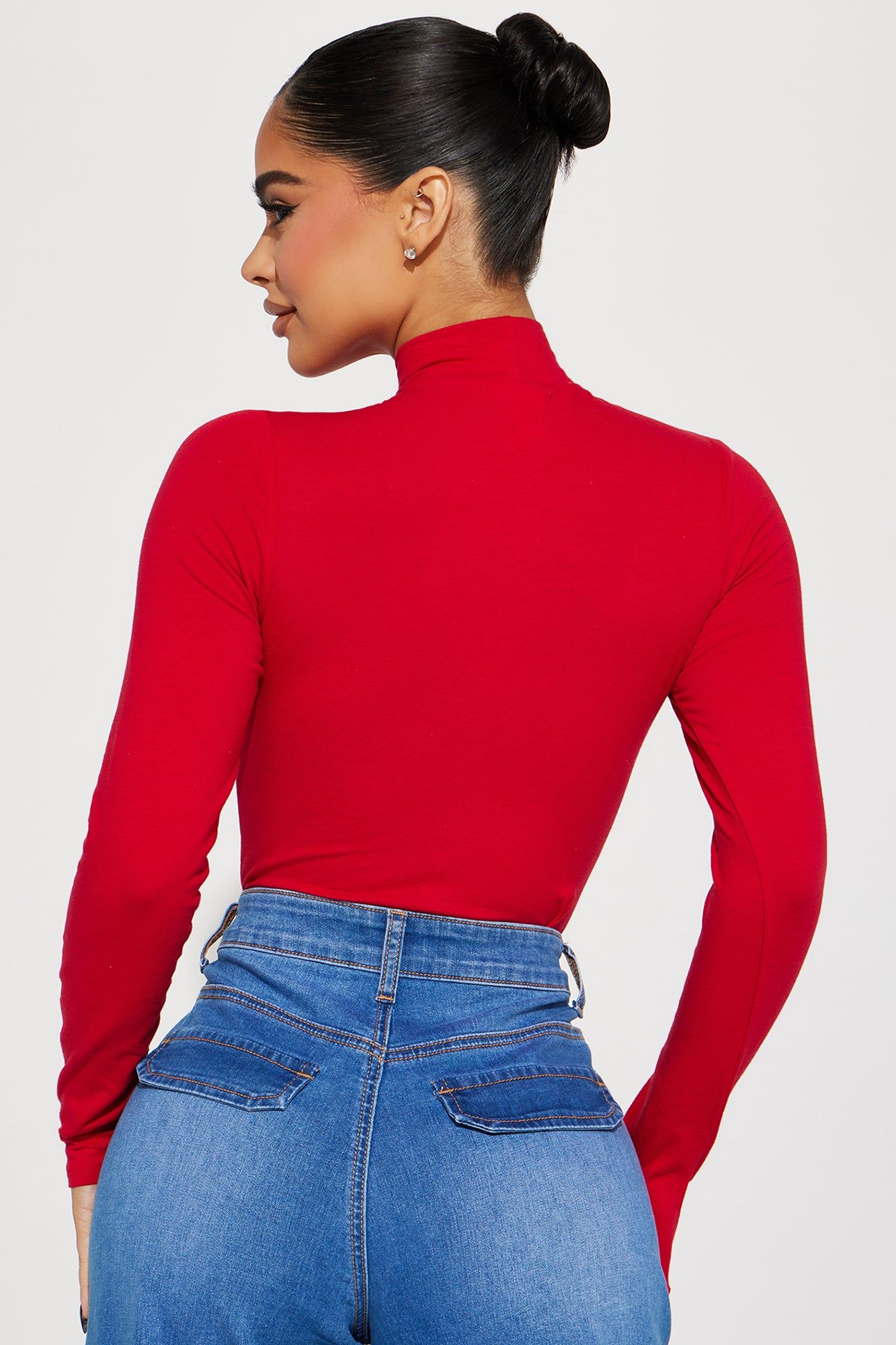 Juno Bodysuit - Red sold by Fashion Nova product image thumbnail 4