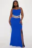 Cassandra Embellished Gown - Royal sold by Fashion Nova
