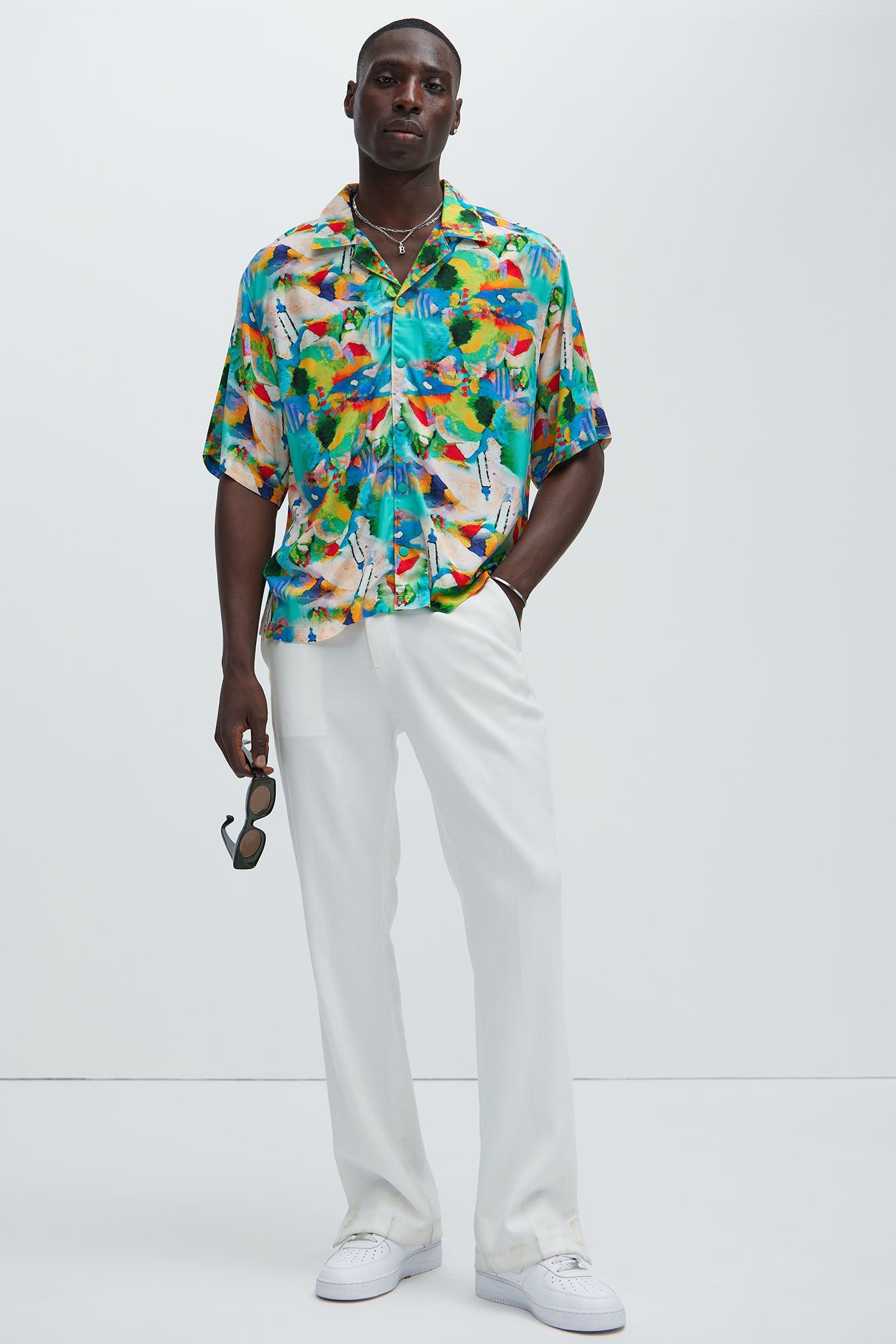 Dubois Painting Shirt - Multi Color sold by Fashion Nova product image thumbnail 2