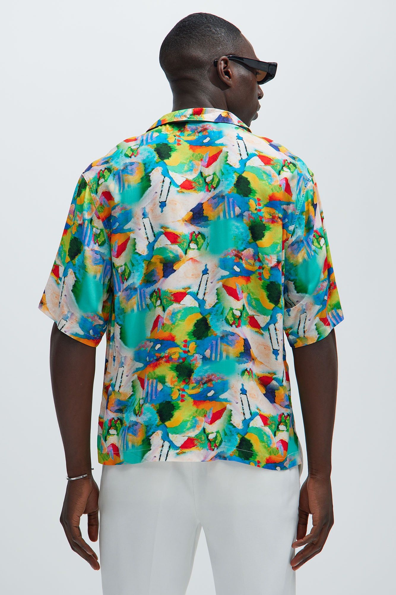 Dubois Painting Shirt - Multi Color sold by Fashion Nova product image thumbnail 3