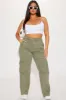 It's Always Me Wide Leg Pant - Olive sold by Fashion Nova