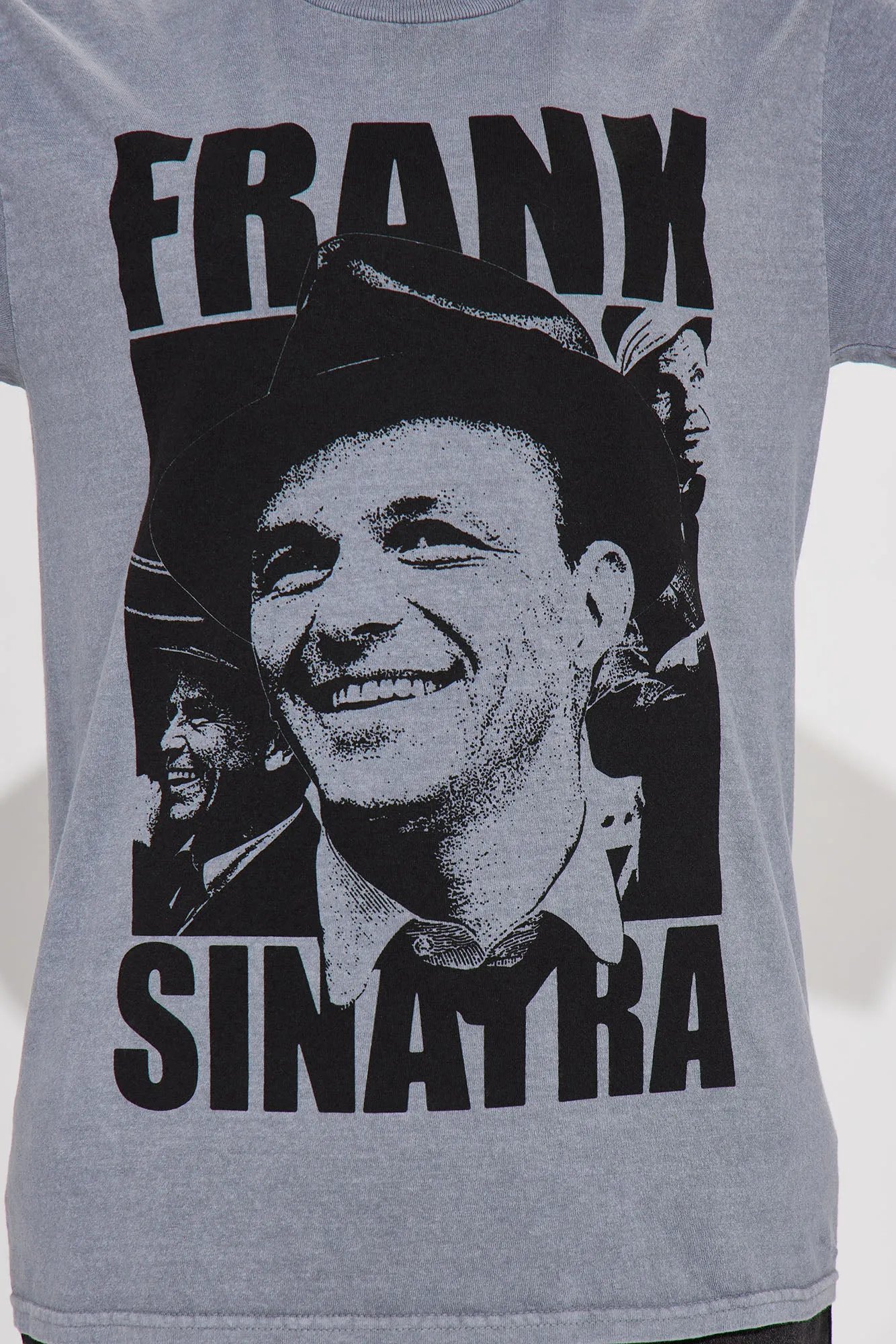 Frank Sinatra Washed Tee - Grey sold by Fashion Nova product image thumbnail 4