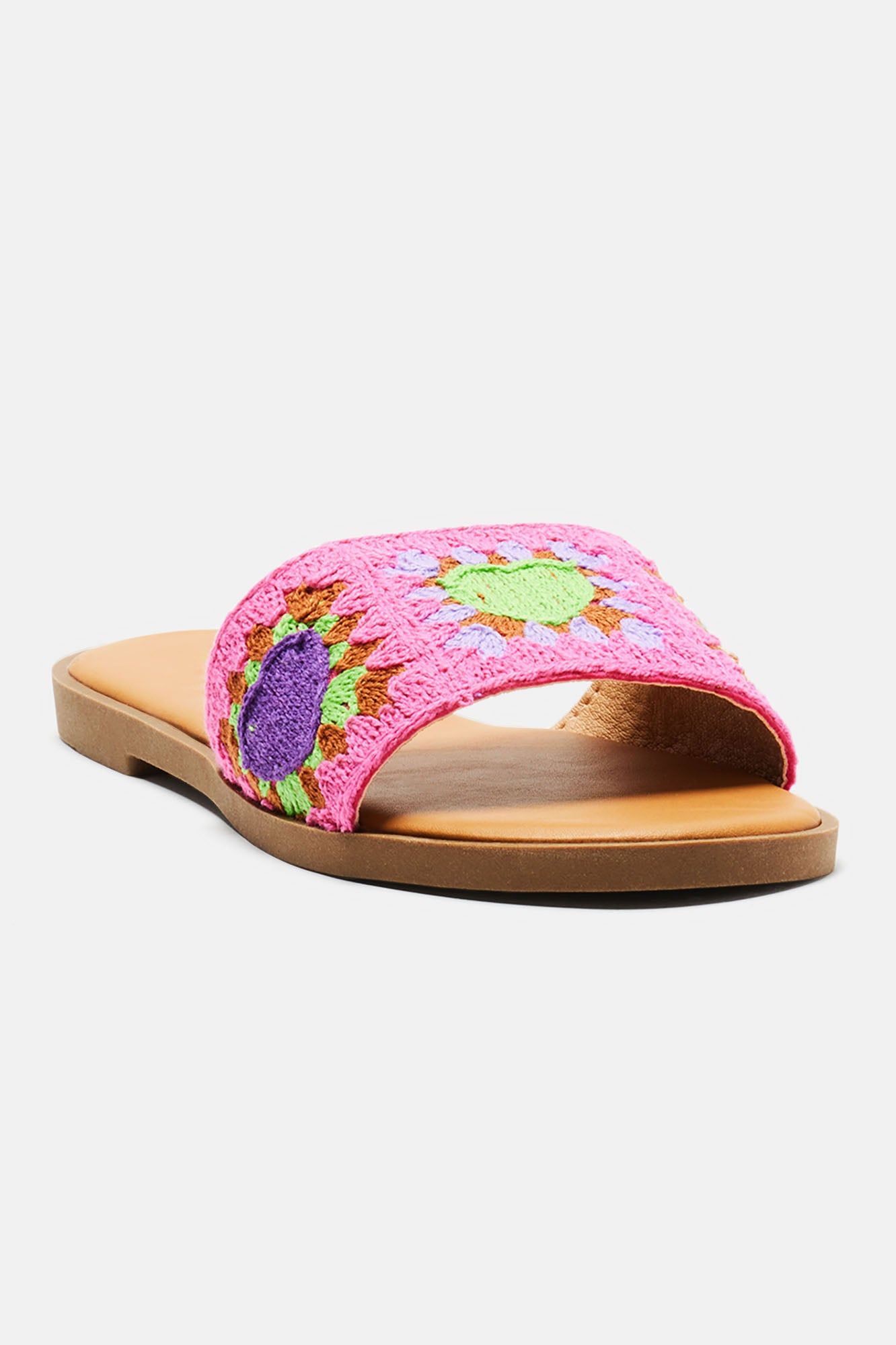 Cool Breeze Flat Sandals - Fuchsia sold by Fashion Nova product image thumbnail 3