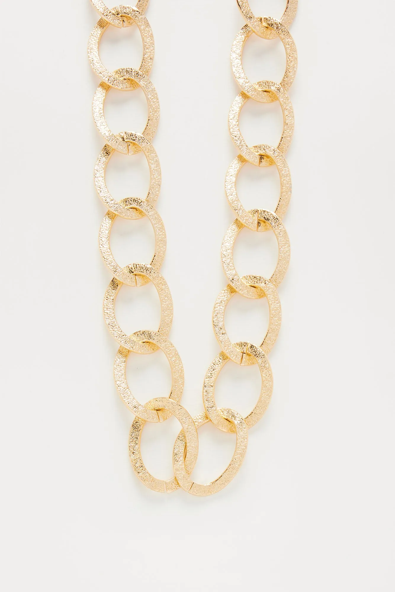 Greater Than Gold Necklace - Gold sold by Fashion Nova