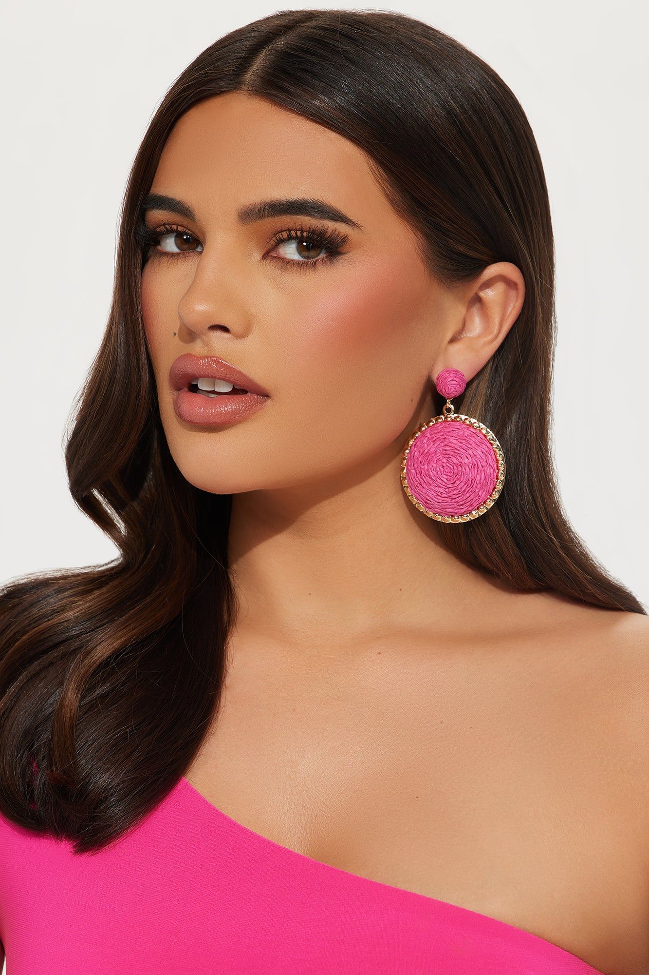 Vacation In Thailand Earrings - Pink sold by Fashion Nova product image thumbnail 2