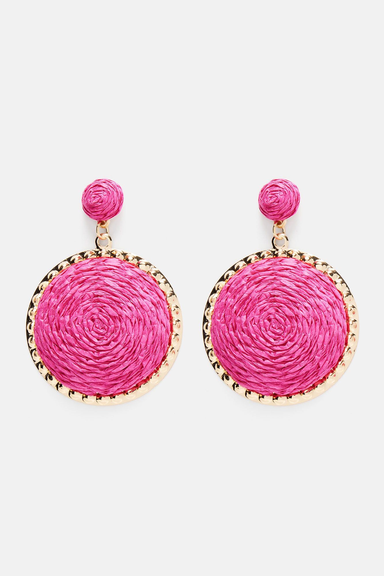 Vacation In Thailand Earrings - Pink sold by Fashion Nova product image thumbnail 3