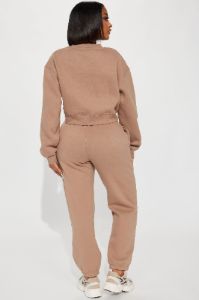 Make It Last Jogger Set - Mocha sold by Fashion Nova